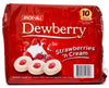 Jack 'N Jill Dewberry Strawberries N Cream Sandwich Cookies, 1 ct