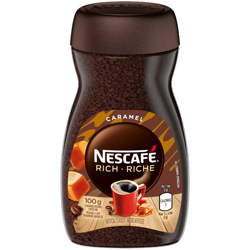Nescafe Rich Caramel Instant Coffee, 100 g