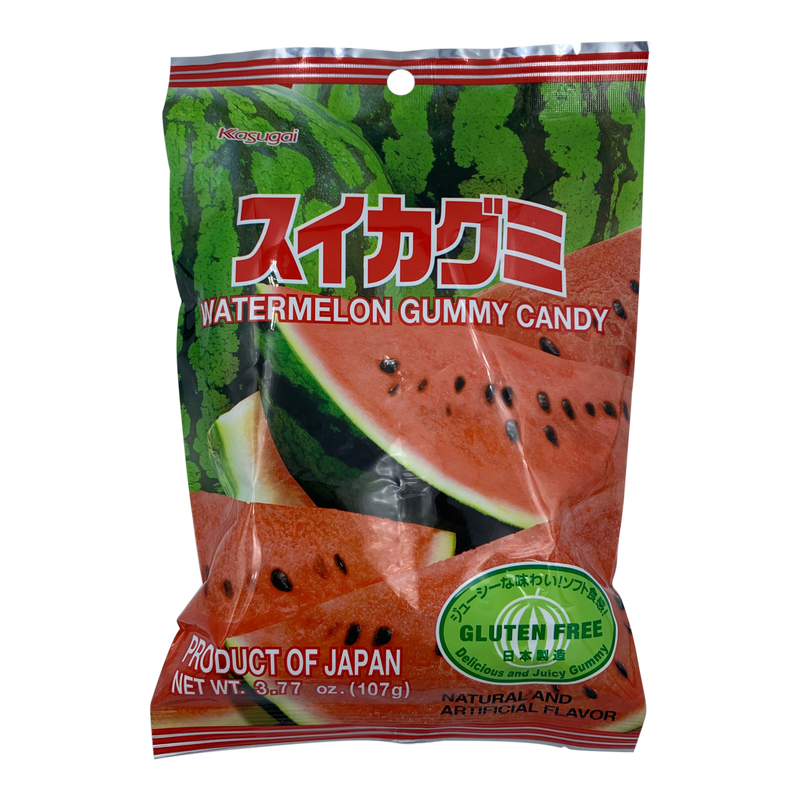 Kasugai Watermelon Gummy Candy, 107 g