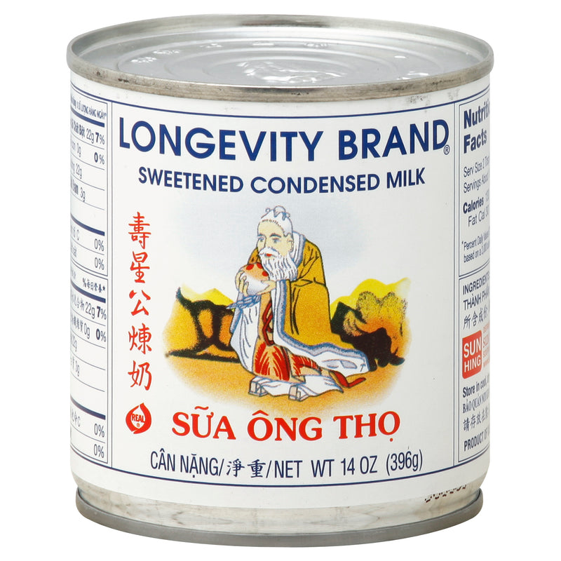 Longevity Sweetened Condensed Milk, 397 g