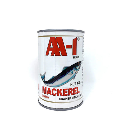 AA-1 Brand Canned Mackerel In Water, 425 g