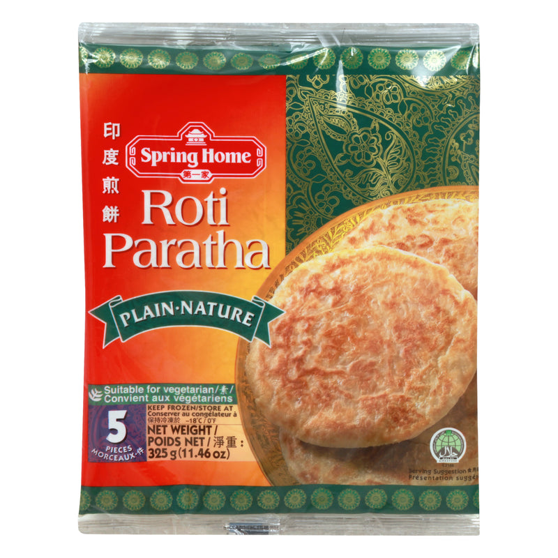 Spring Home Plain Roti Paratha, 5 pieces