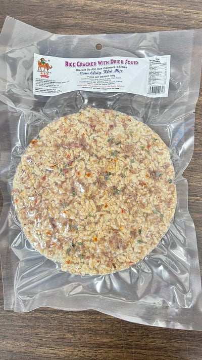 Asian Boy Rice Cracker With Dried Squid, 1 ct