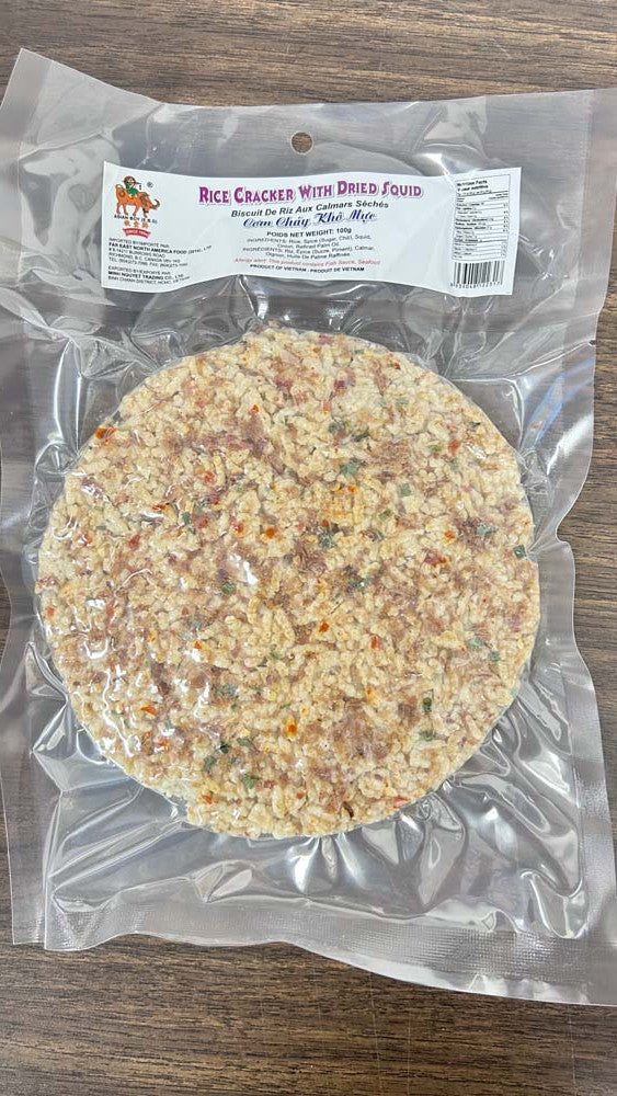 Asian Boy Rice Cracker With Dried Squid, 1 ct