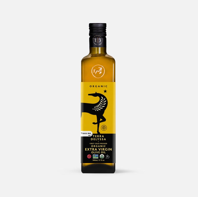 Terra Delyssa Organic Extra Virgin Olive Oil, 503 mL