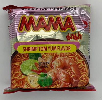 Mama Shrimp Tom Yum Flavour Instant Noodles Soup Mix, 1 ct