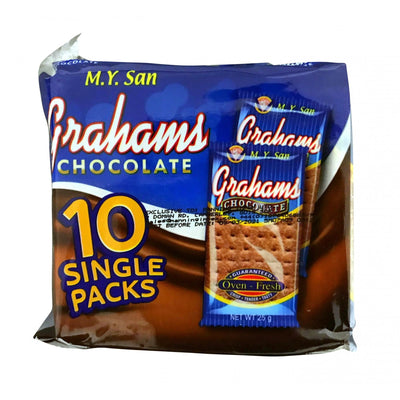 M.y. San Chocolate Grahams, 25 g, 10 ct