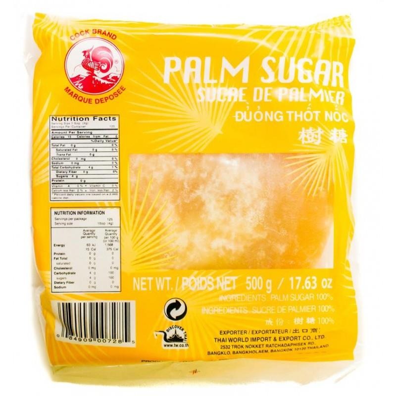 Cock Brand Palm Sugar, 500 g