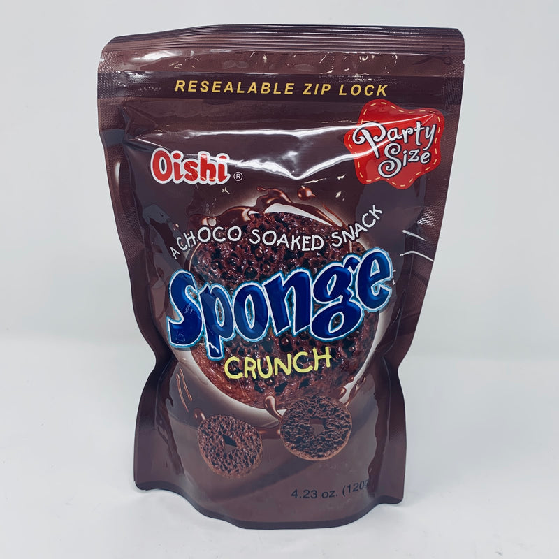Oishi A Choco Soaked Sponge Crunch Snack, 4.23 oz