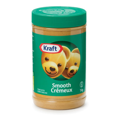 Kraft Smooth Peanut Butter, 1 kg