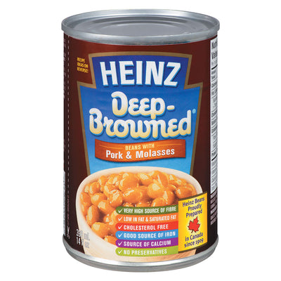 Heinz Deep Browned Beans, 398 mL