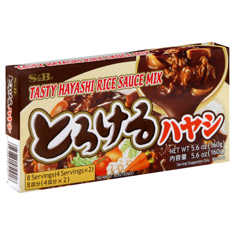 S&B Tasty Hayashi Rice Sauce Mix, 159 g