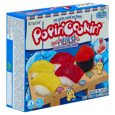 Kracie Popin Cookien Tanoshi Sushi, 28 g