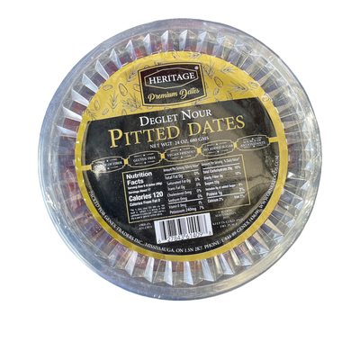 Heritage Premium Dates Deglet Nour Pitted Dates, 680 g