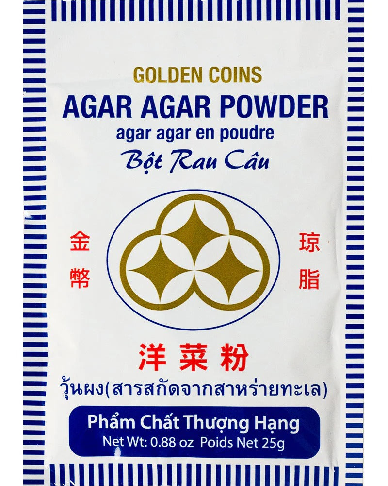 Golden Coins Agar Agar Powder, 25 g