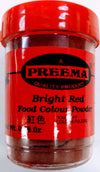 Preema Bright Red Food Color Powder, 25 g