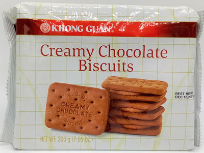 Khong Guan Creamy Chocolate Biscuits, 200 g