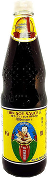 Healthy Boy Brand Thin Soy Sauce, 695 mL