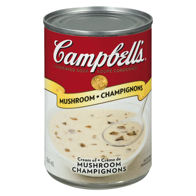 Campbell's Cream Of Mushroom Condensed Soup, 284 mL