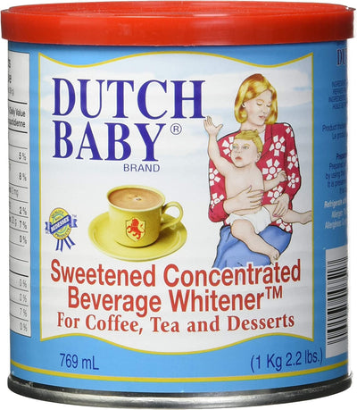Dutch Baby Sweetened Concentrated Beverage Whitener, 769 mL