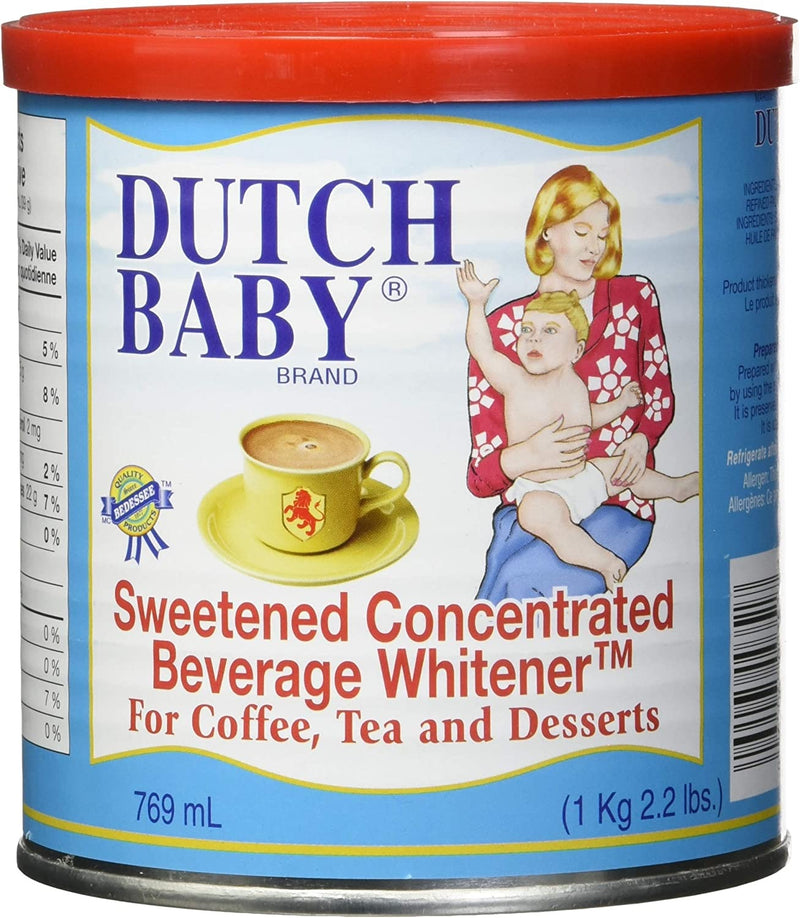Dutch Baby Sweetened Concentrated Beverage Whitener, 769 mL