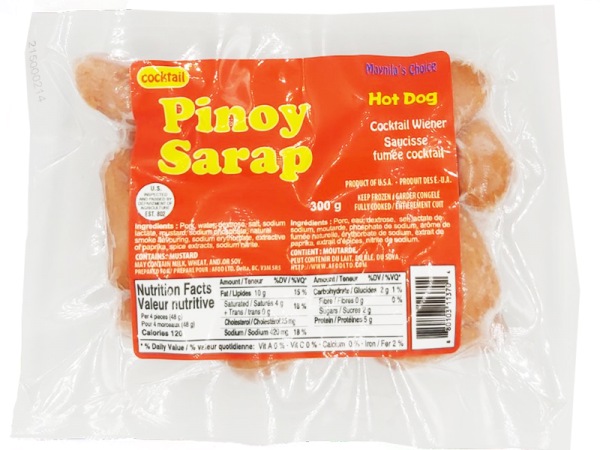 Maynila's Choice Hot Dogs, 300 g