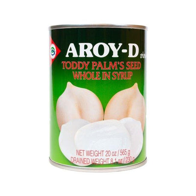 Aroy-D Toddy Palm's Seed Whole In Syrup, 567 g
