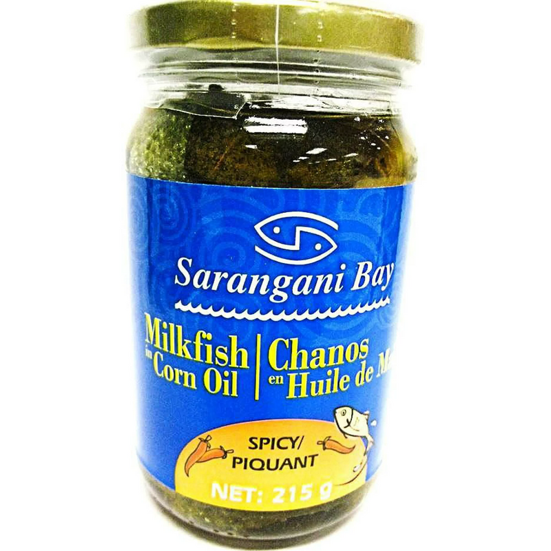 Sarangani Bay Spicy Milk Fish In Corn Oil, 215 g