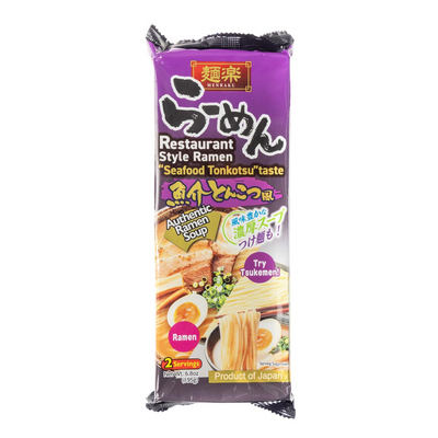Minraku Seafood Tonkotsu Taste Restaurant Style Ramen, 193 g