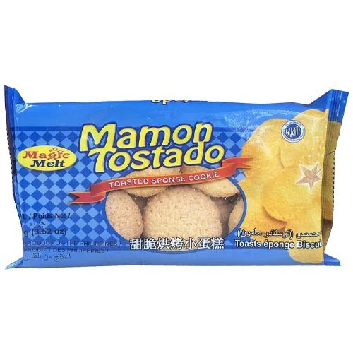 Magic Melt Toasted Sponge Mamon Tostado Cookie, 100 g
