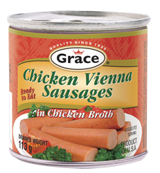 GRACE CHICKEN VIENA SAUSAGE 130 g