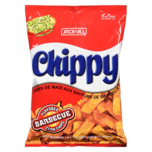 Jack 'n Jill Ckippy BBQ Corn Chips, 200 g