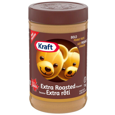 Kraft Bold Peanut Taste Extra Roasted Flavour Peanut Butter, 1 kg