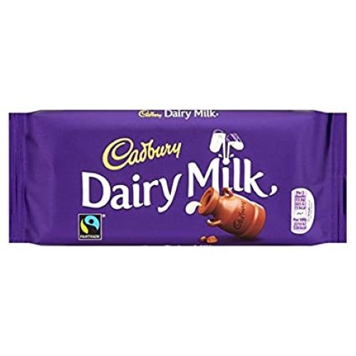 Cadbury Dairy Milk Chocolate Bar, 1 ct