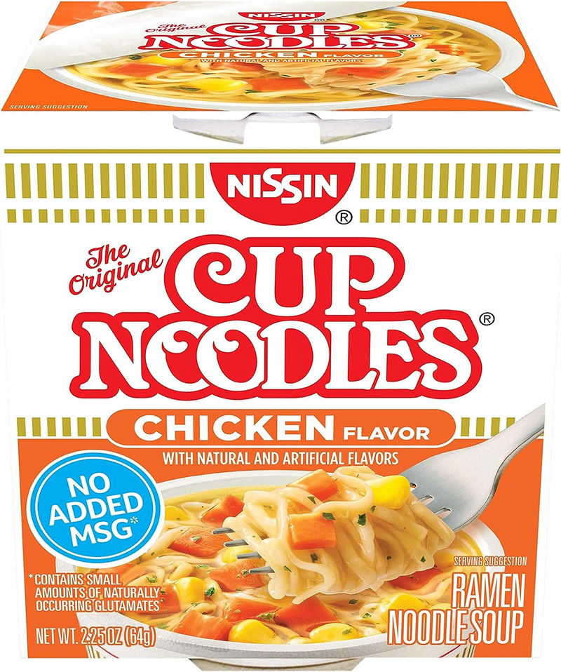 Nissin Chicken Flavour Cup Noodles, 64 g