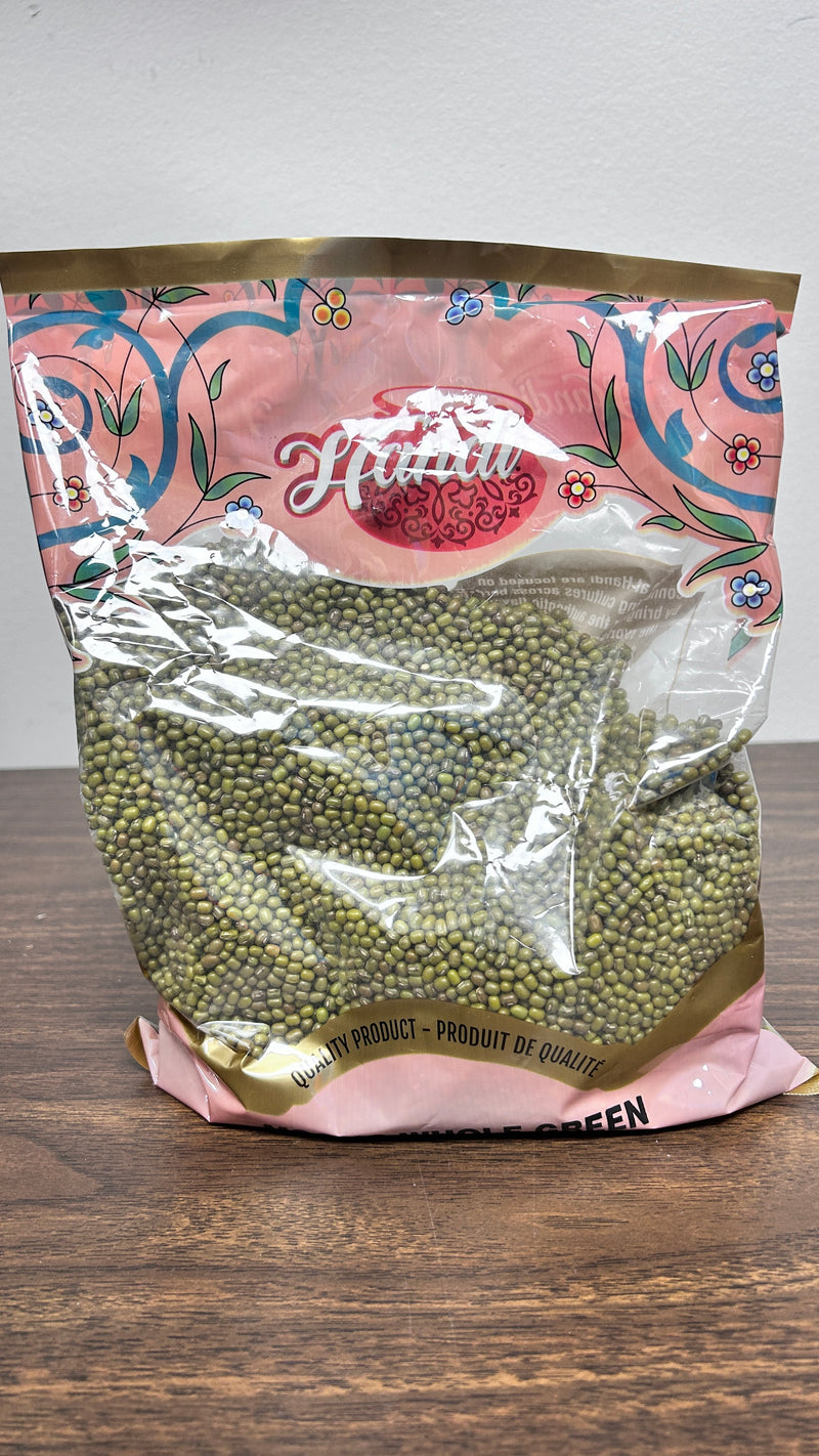 Handi Whole Green Moong, 908 g