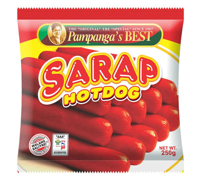 Pampanga's Best Sarap Hot Dogs, 250 g
