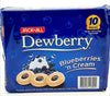 Jack N' Jill Dewberry Blueberries N Cream Sandwich Cookies, 1 ct
