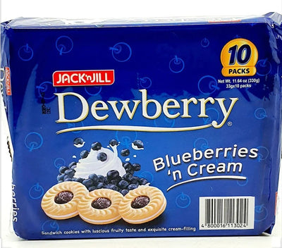 Jack N' Jill Dewberry Blueberries N Cream Sandwich Cookies, 1 ct