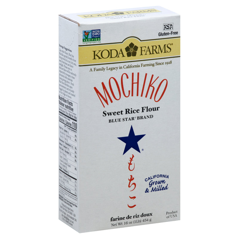 Koda Farms Sweet Mochiko Blue Star Brand Rice Flour, 454 g