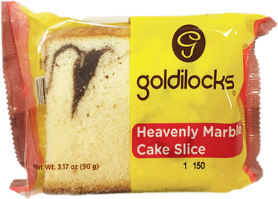 Goldilocks Heavenly Marble Cake Slice, 90 g