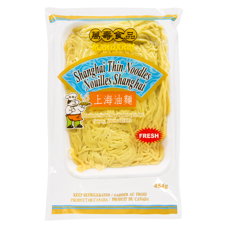Mandarin Noodle Shanghai Thin Noodles, 454 g