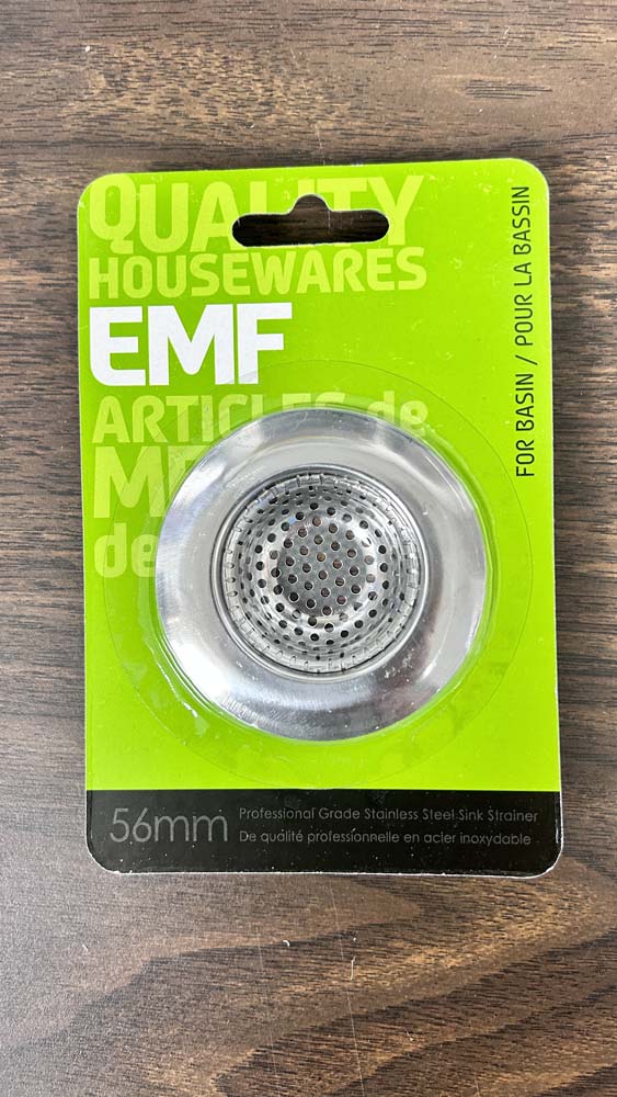 EMF Stainless Steel Sink Strainer, 1 ct