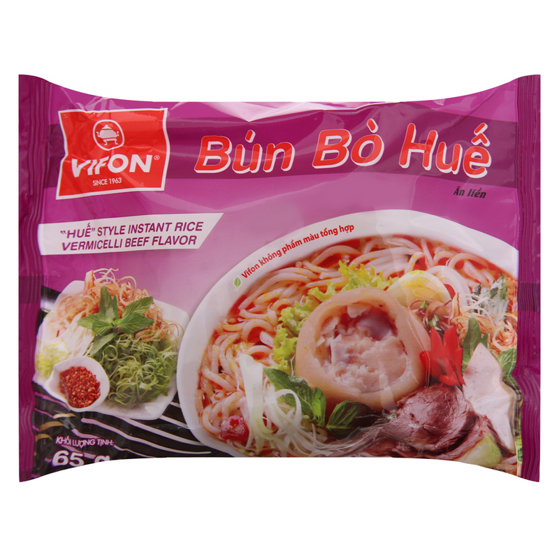 Vifon Instant Beef Noodles, 65 g