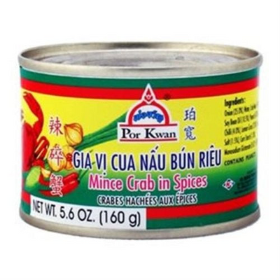 Por Kwan Mince Crab In Spice, 159 g