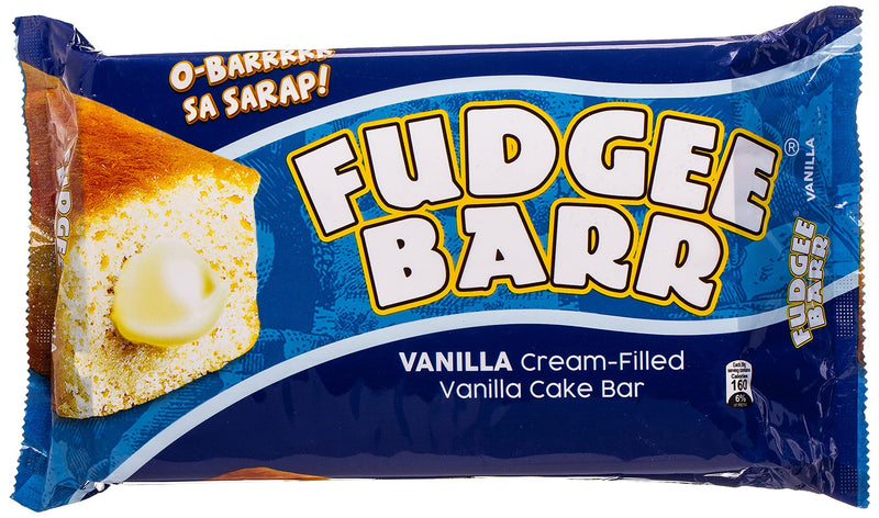 Fudgee Barr Vanilla Cream Filled Vanilla Cake, 1 ct