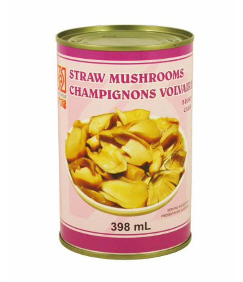 Straw Mushrooms, 398 mL