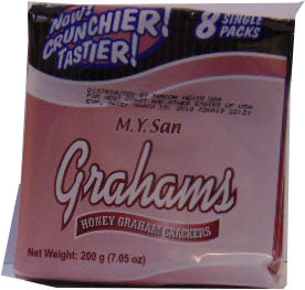 M.Y. San Grahams Honey Graham Crackers, 200 g