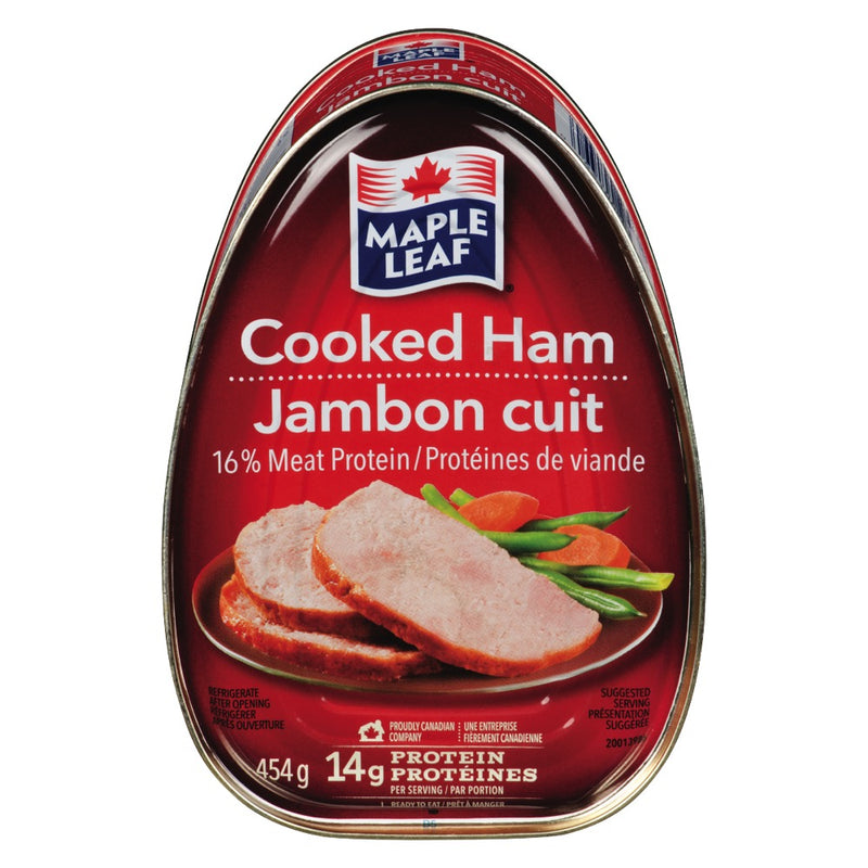 Maple Leaf Cooked Ham, 454 g