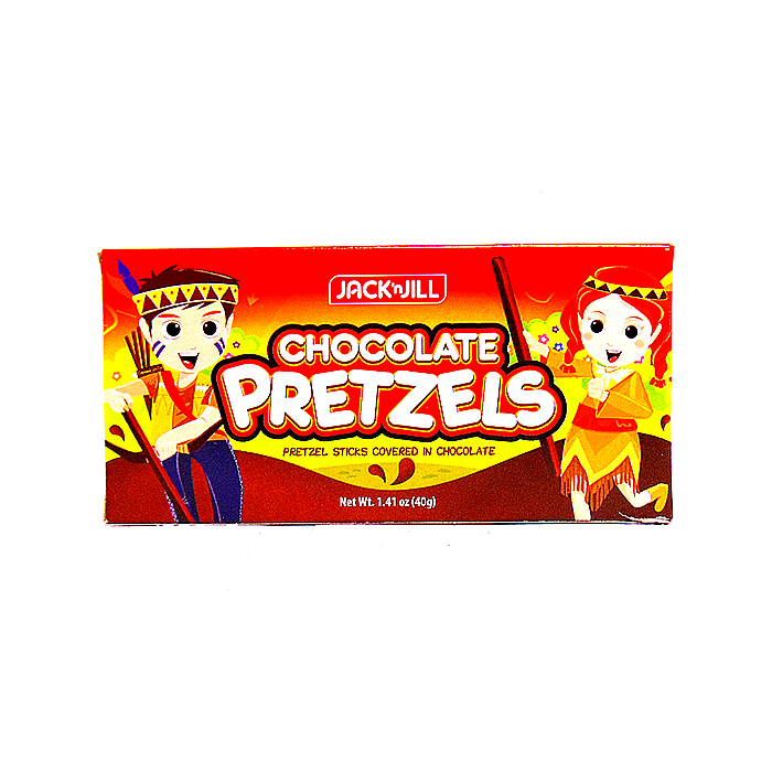 Jack'n Jill Chocolate Pretzels, 40 g